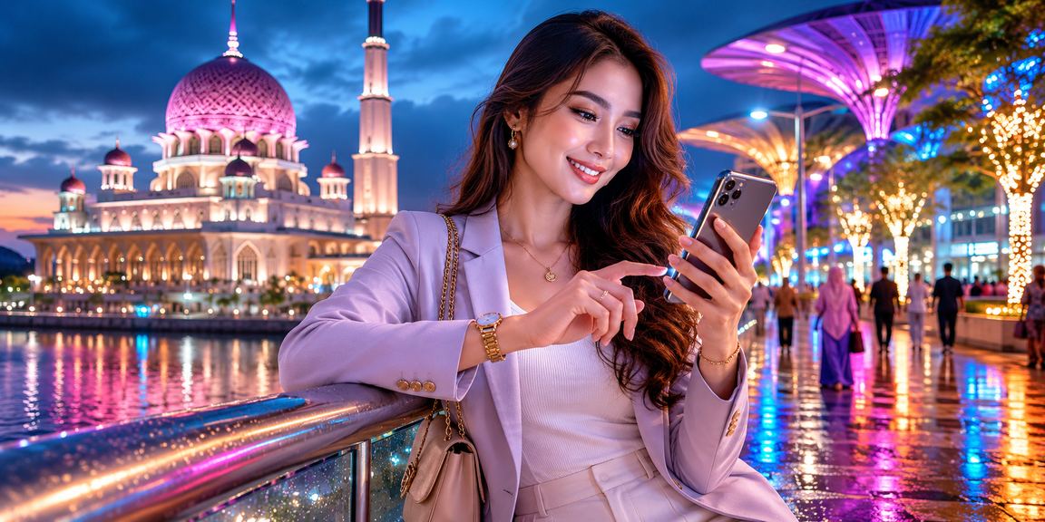 Pengguna melakukan deposit dalam MYR untuk platform sengtoto di Putrajaya